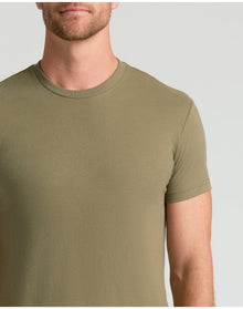 Classic Crew Neck | Military Green