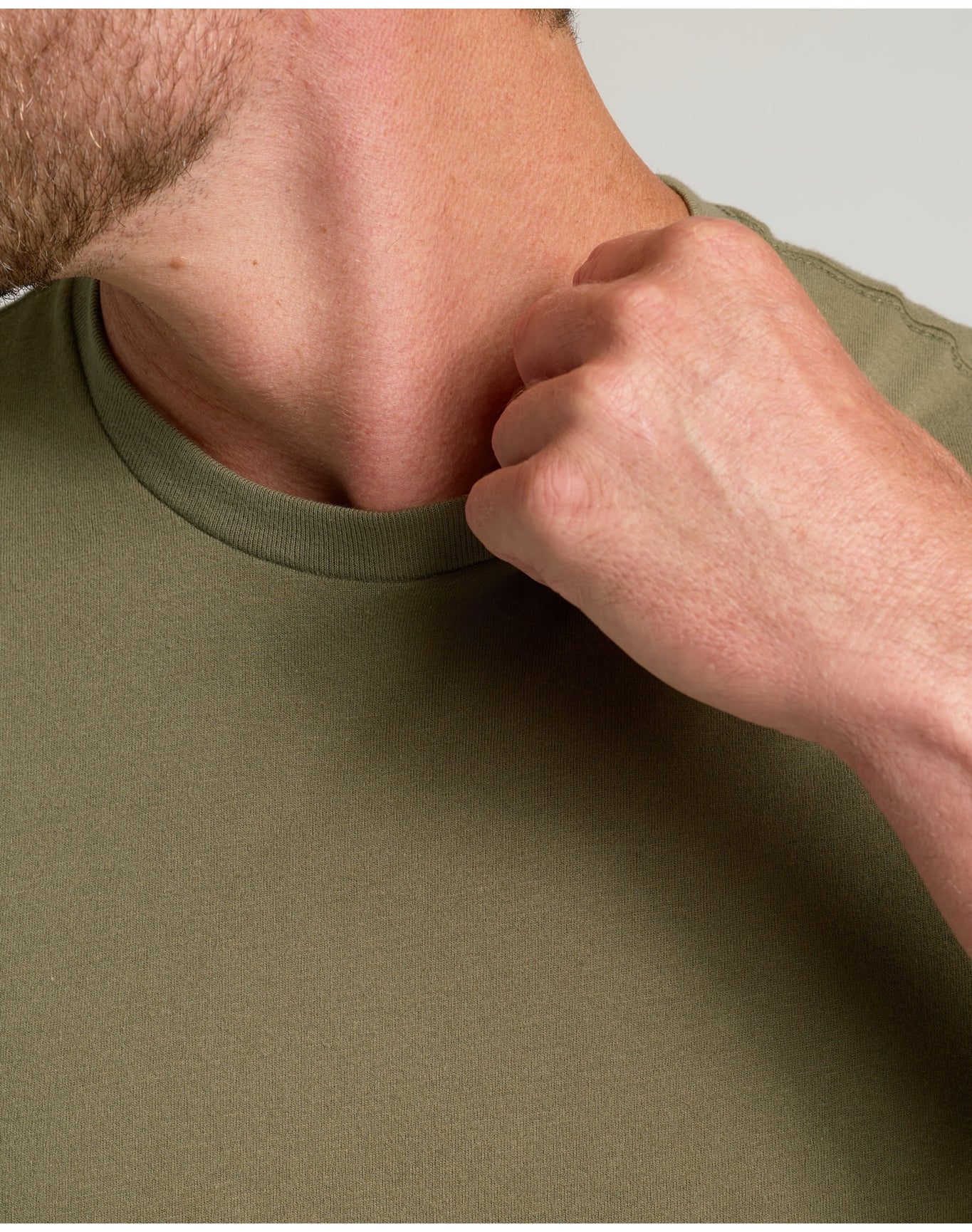 Classic Crew Neck | Military Green