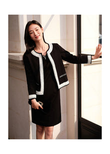 Classic Knitted Cardigan | Black