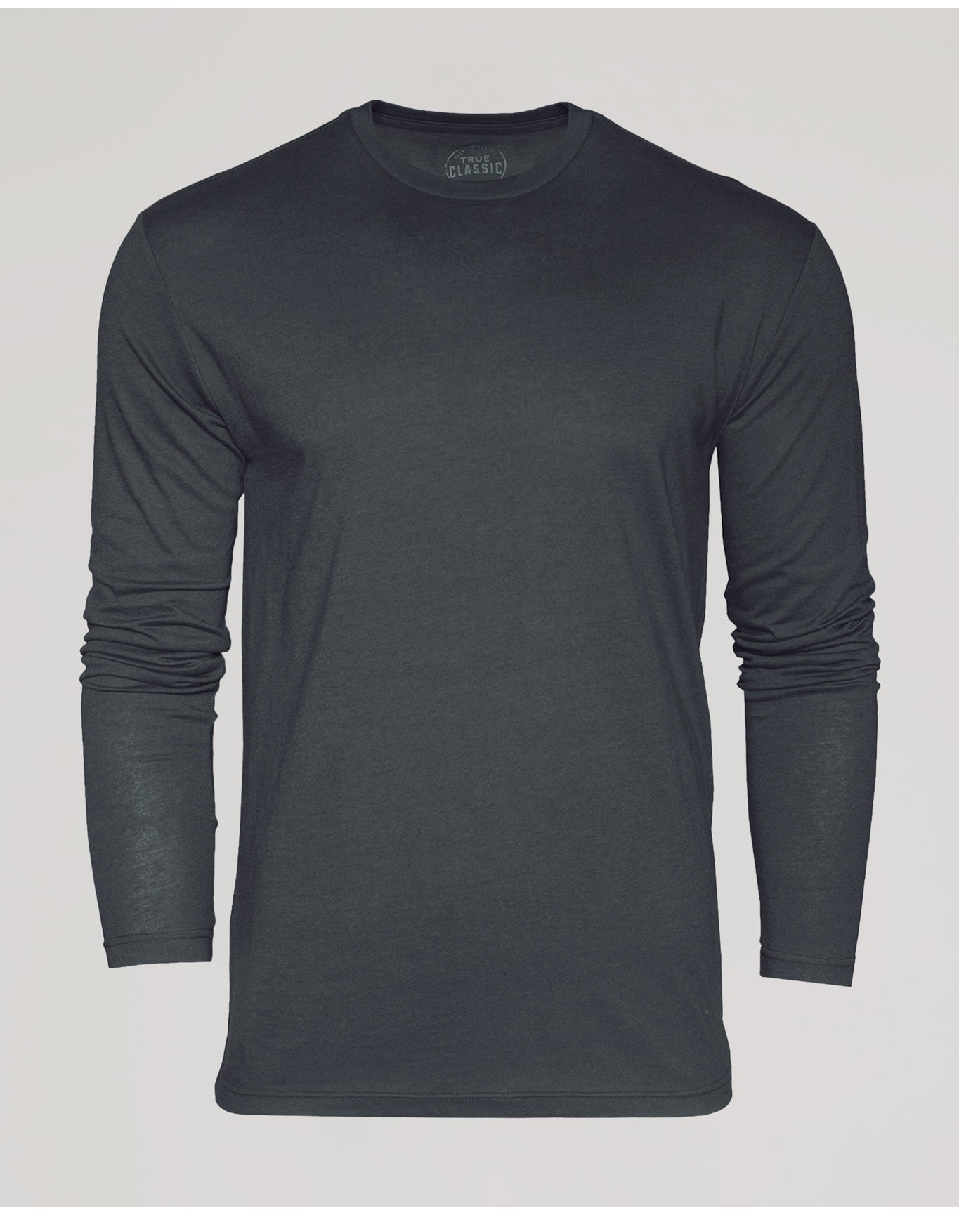 Classic Long Sleeve Crew Neck | Carbon