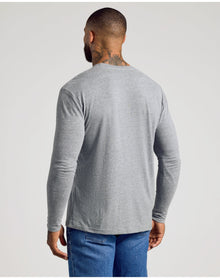 Classic Long Sleeve Crew Neck | Heather Gray