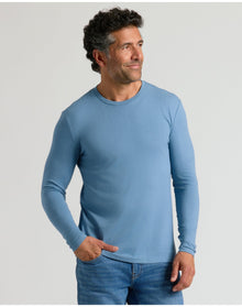Classic Long Sleeve Crew Neck | Indigo