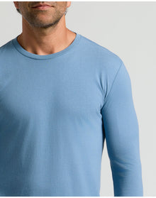 Classic Long Sleeve Crew Neck | Indigo