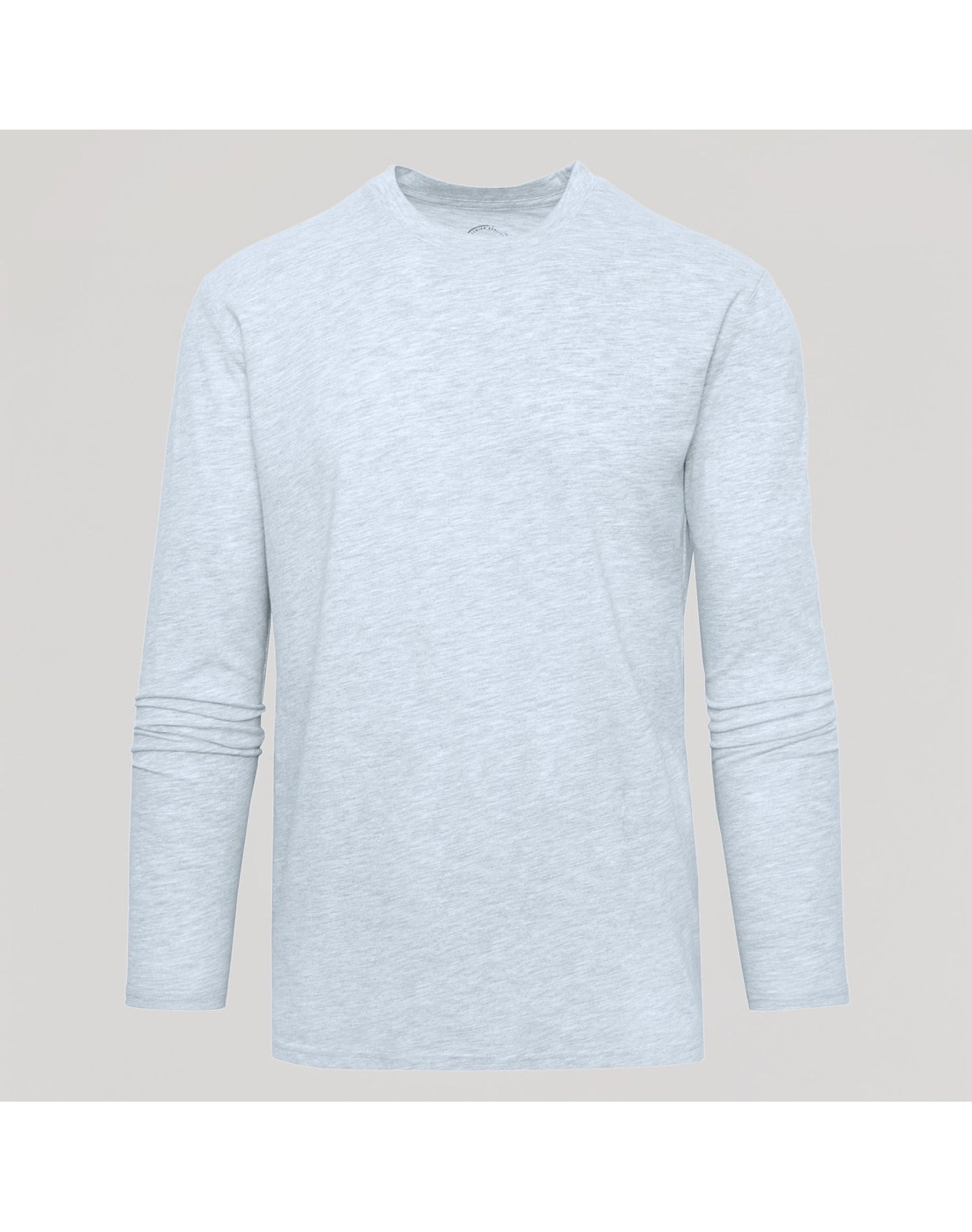 Classic Long Sleeve Crew Neck | Light Heather Gray