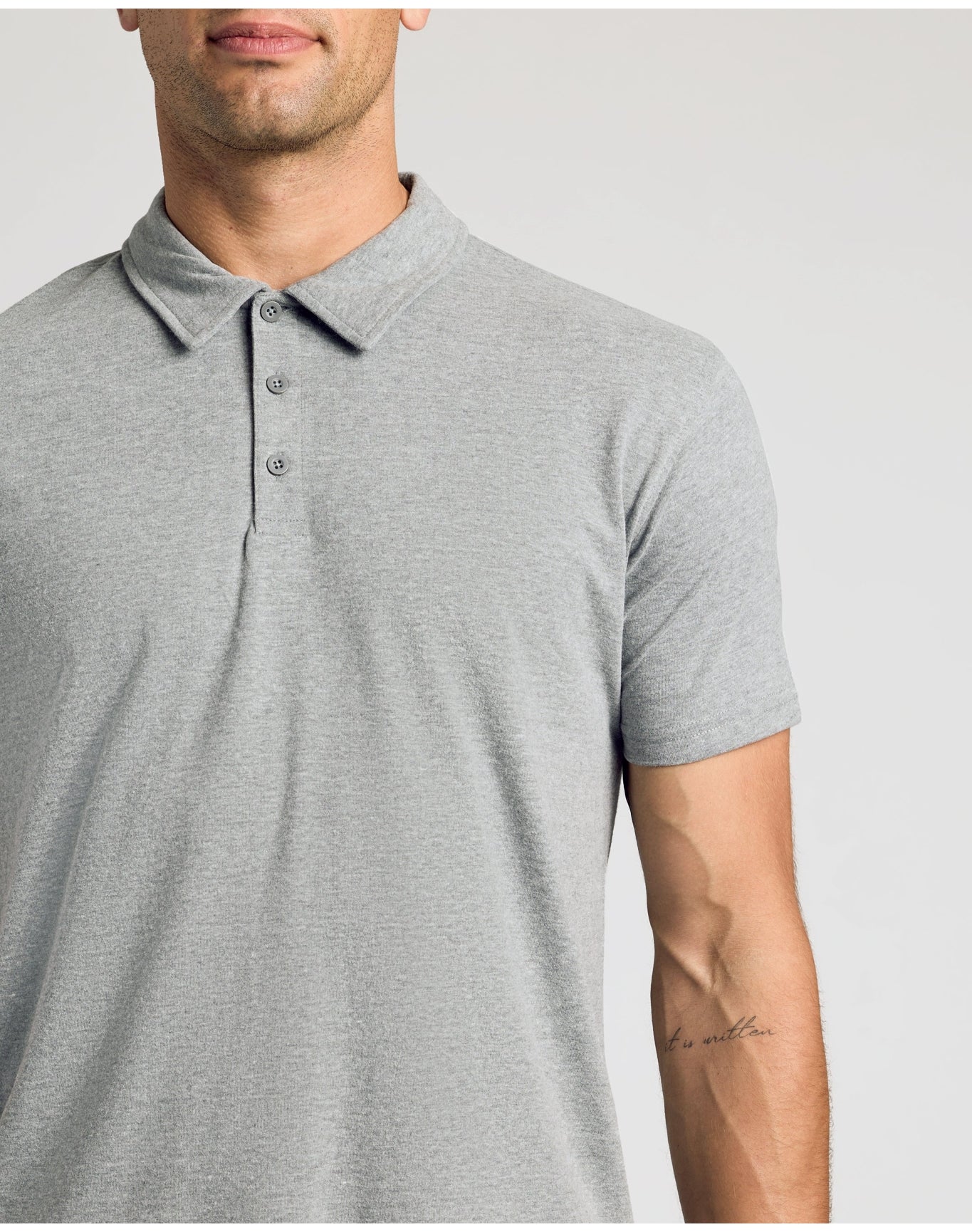 Classic Polo | Heather Gray