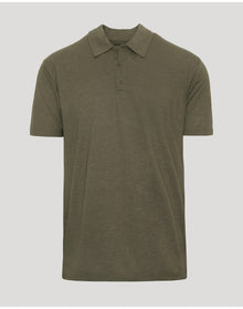 Classic Polo | Heather Military Green