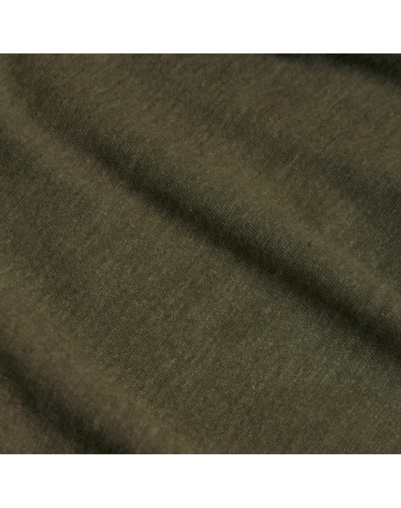 Classic V-Neck | Heather Military Green