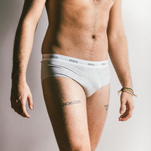 Heather Grey-Classic-Cotton-Brief-Male