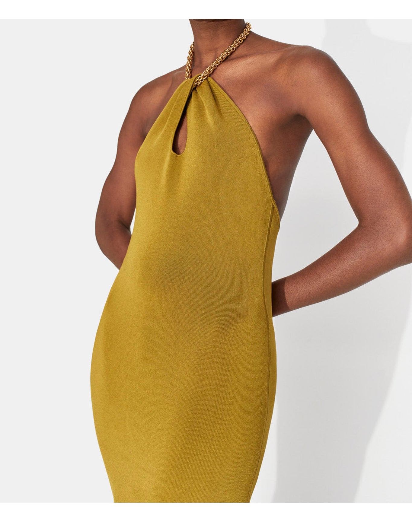 Cleopatra Dress | Olive & Gold