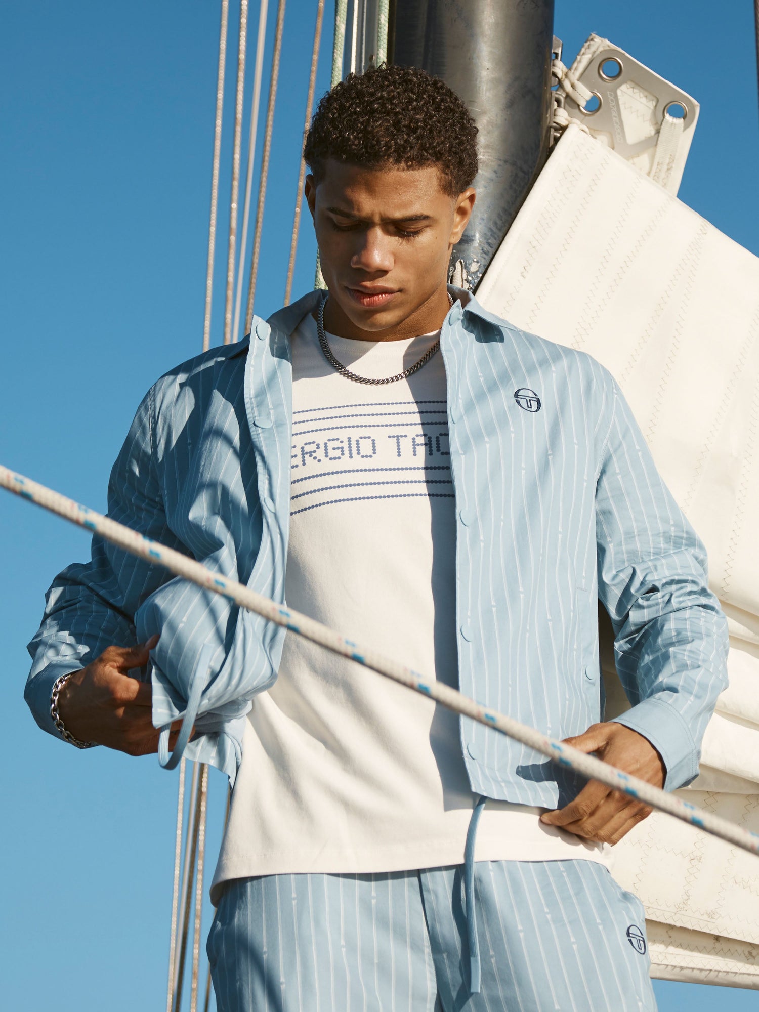 Men | Colonna Jacket | Faded Denim