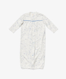 Kids Unisex | Convertible Gown | Blue/White