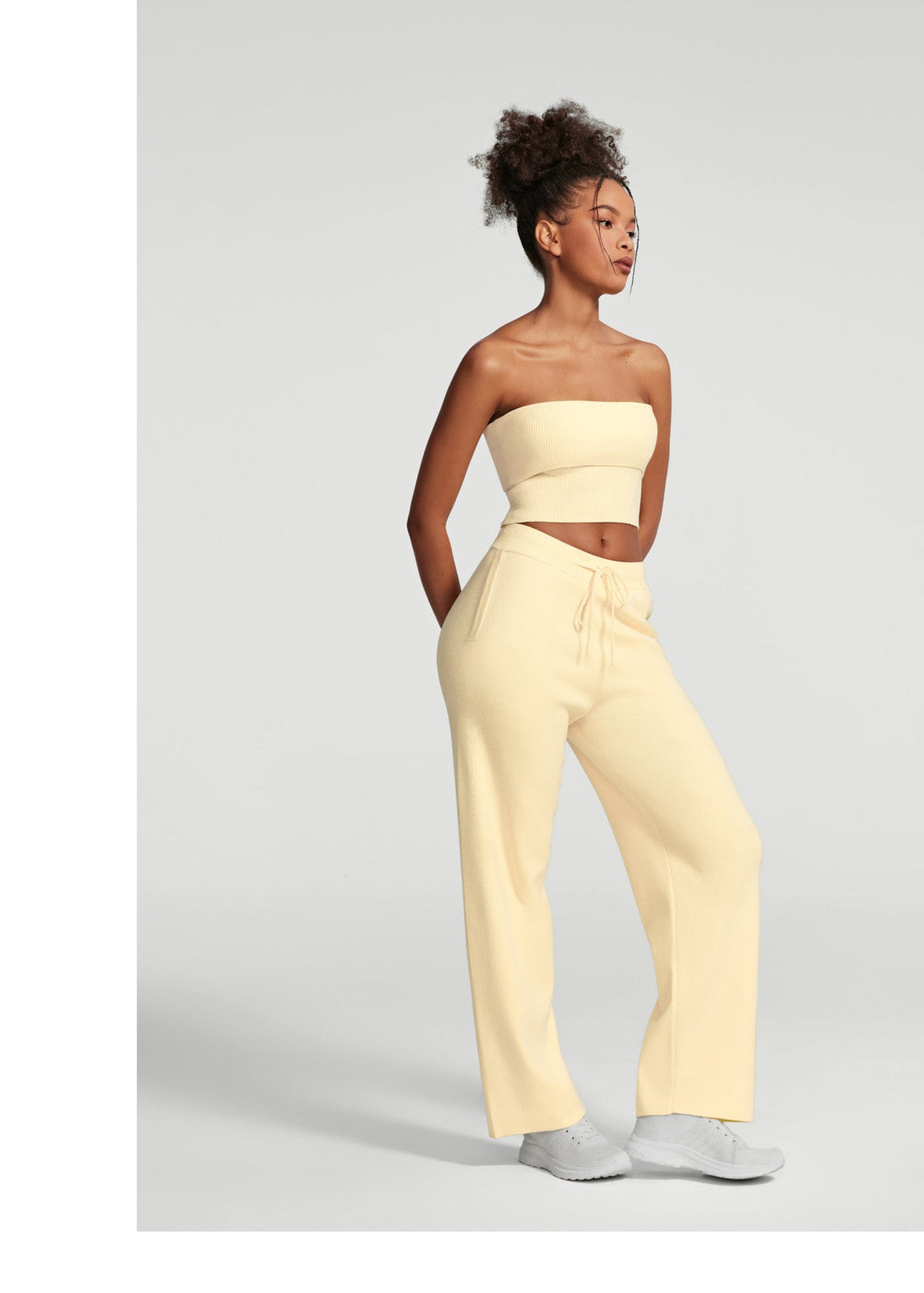 Cozy Luxe Sweatpants | Lemon Meringue