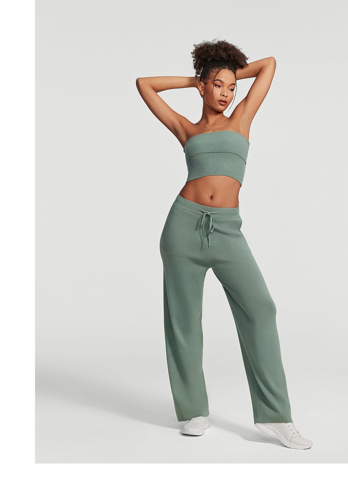 Cozy Luxe Sweatpants | Sage Green