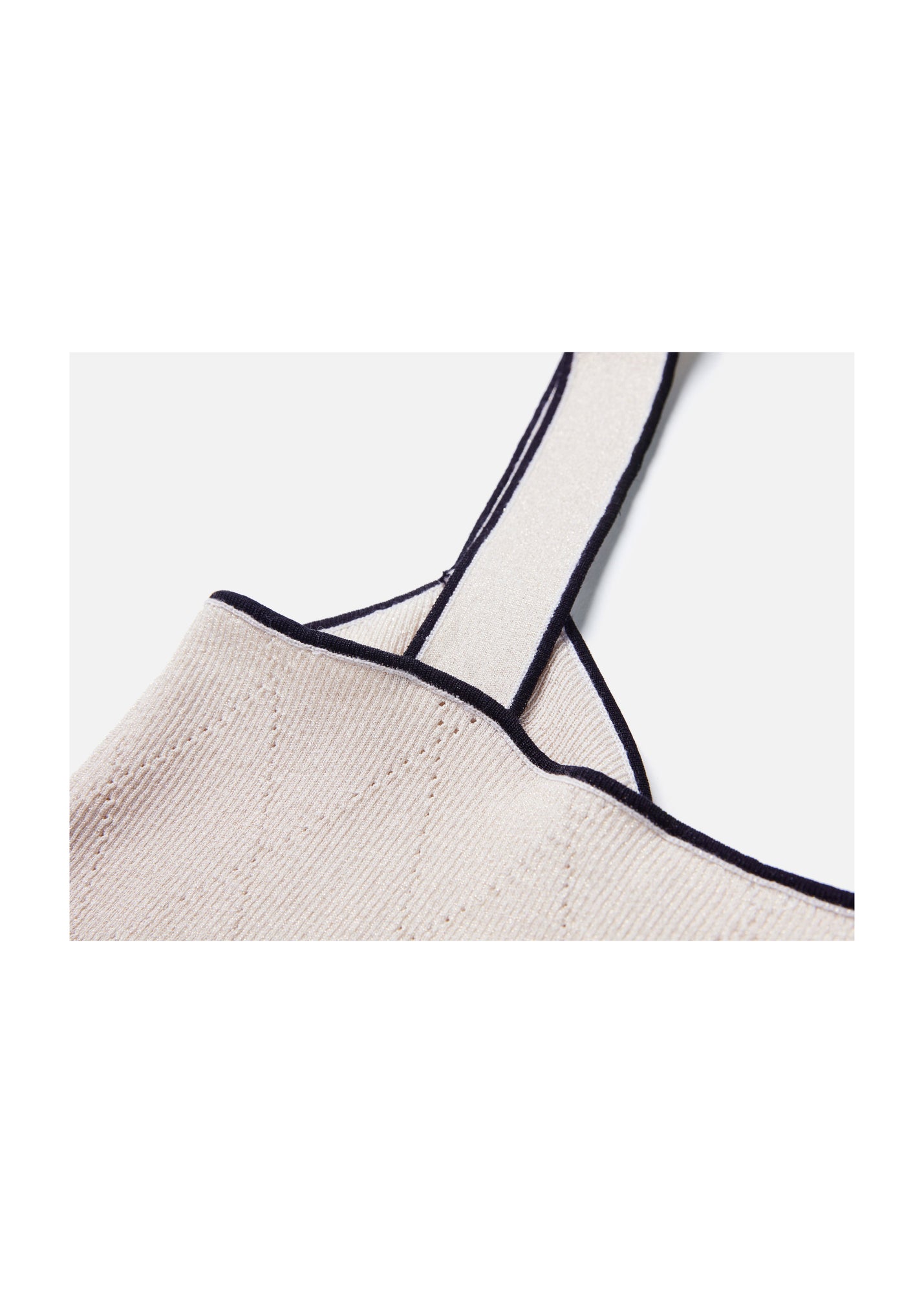 Crepe Vest | Beige