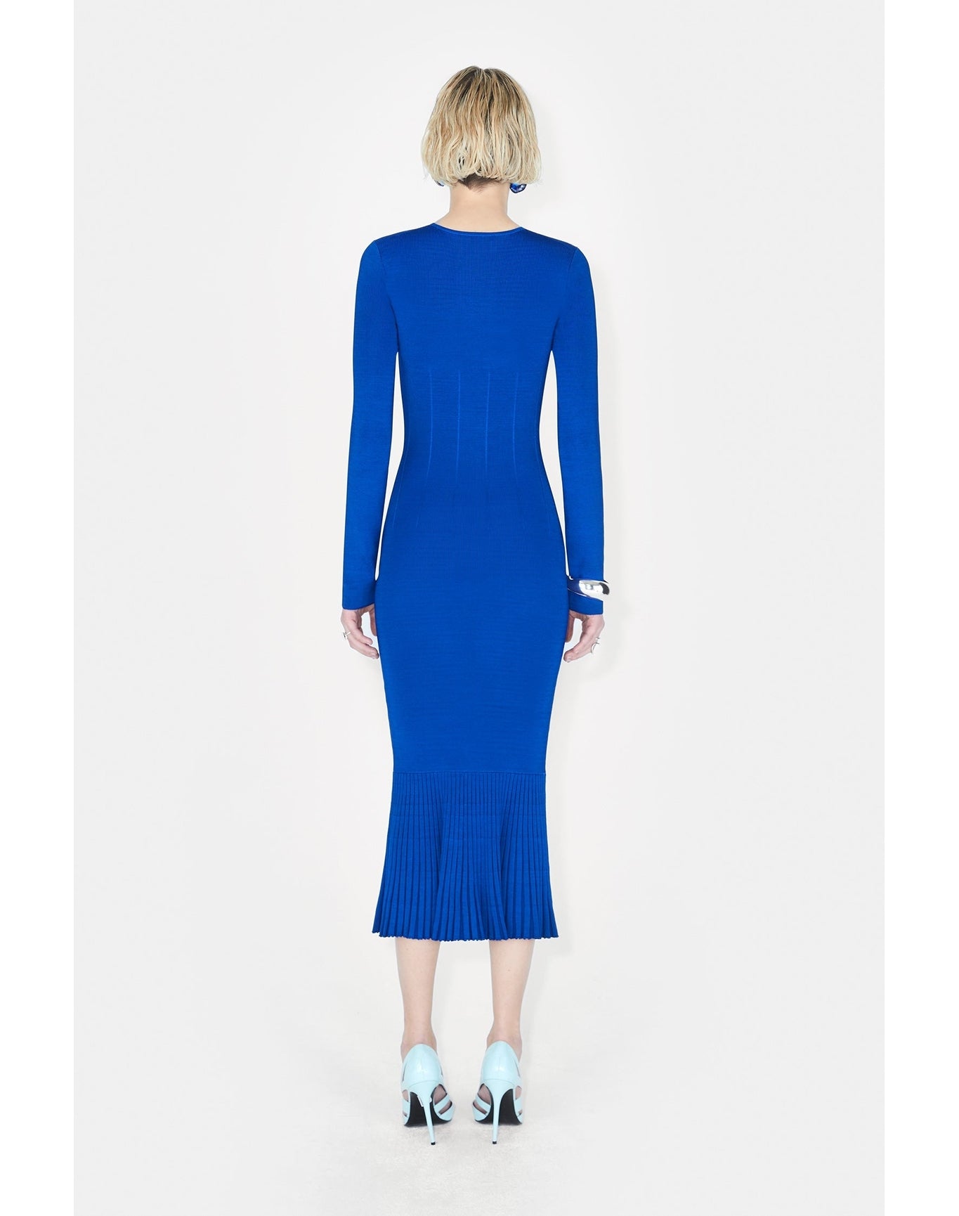 Crew Neck Atalanta Dress | Ocean