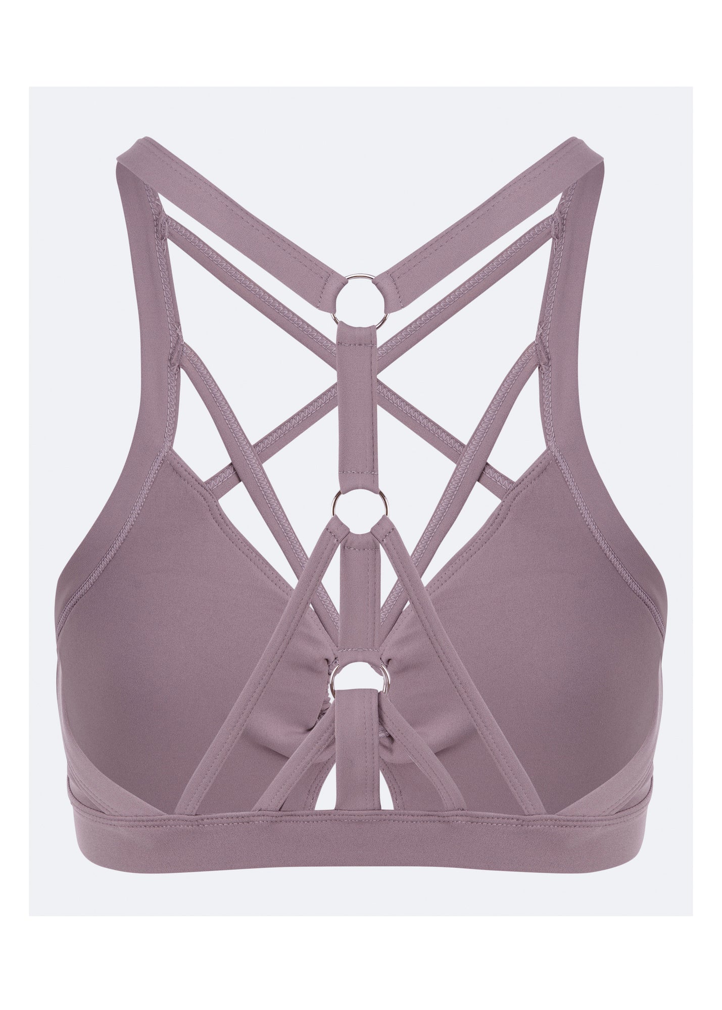 Criss Cross Front Top | Dusty Pink