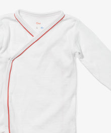 Kids Unisex | Crossbody Onesie | White/Red