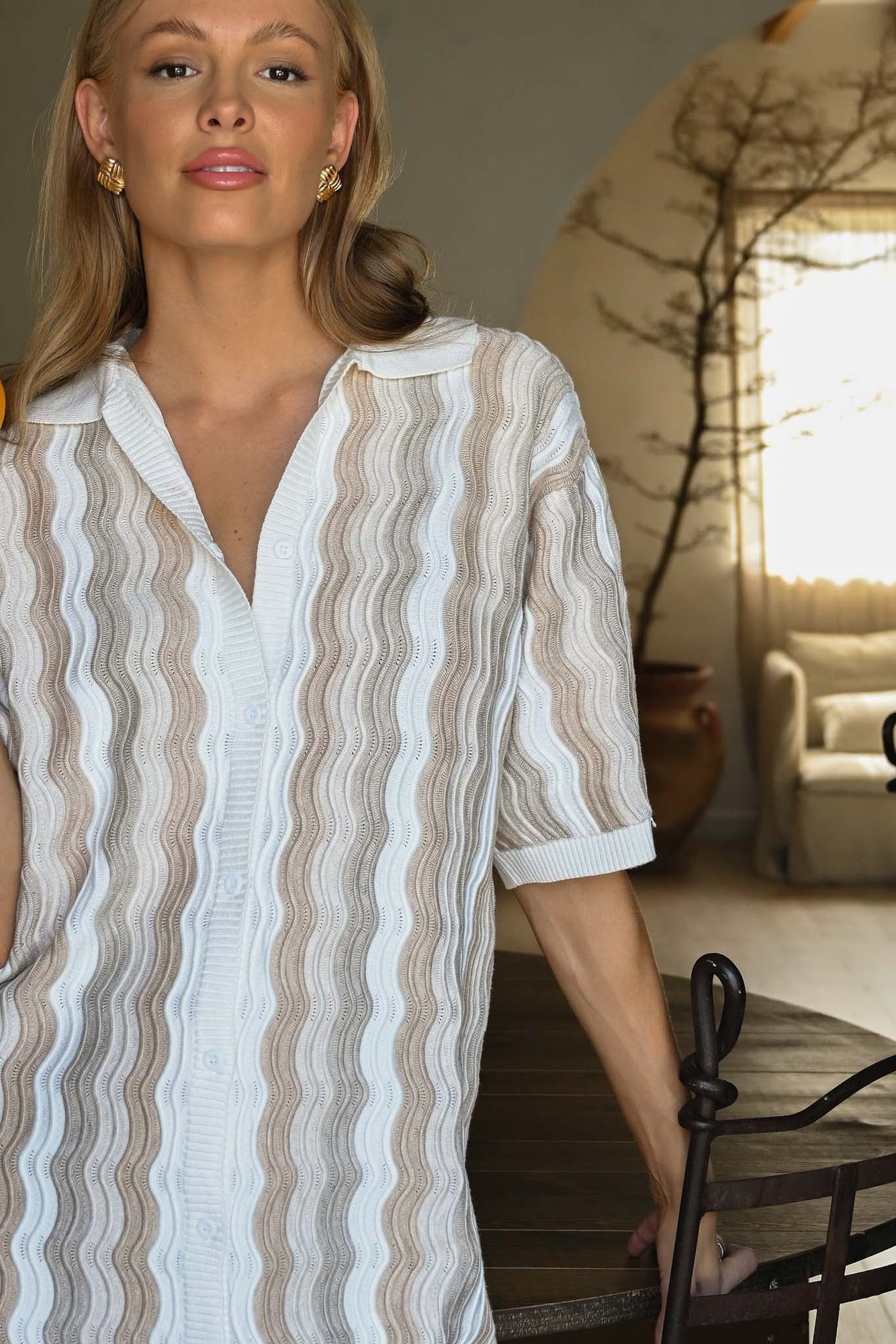 Felix Knit Dress | Neutral