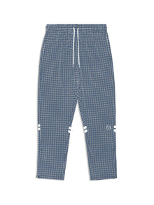 Men | Dallas Houndstooth Track Pant | Maritime Blue