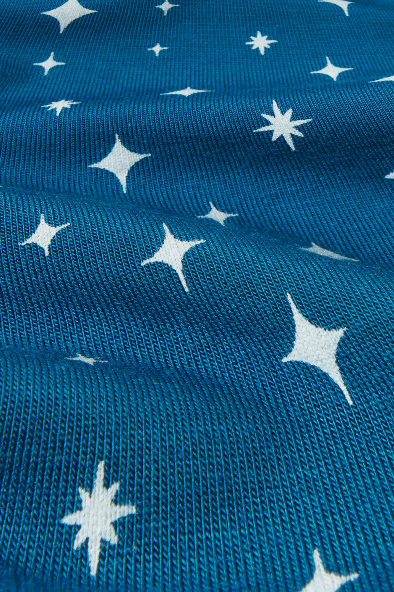 Gisele Printed TENCEL™ Modal Relaxed Short PJ Set | Festive Lights Sapphire/Ivory