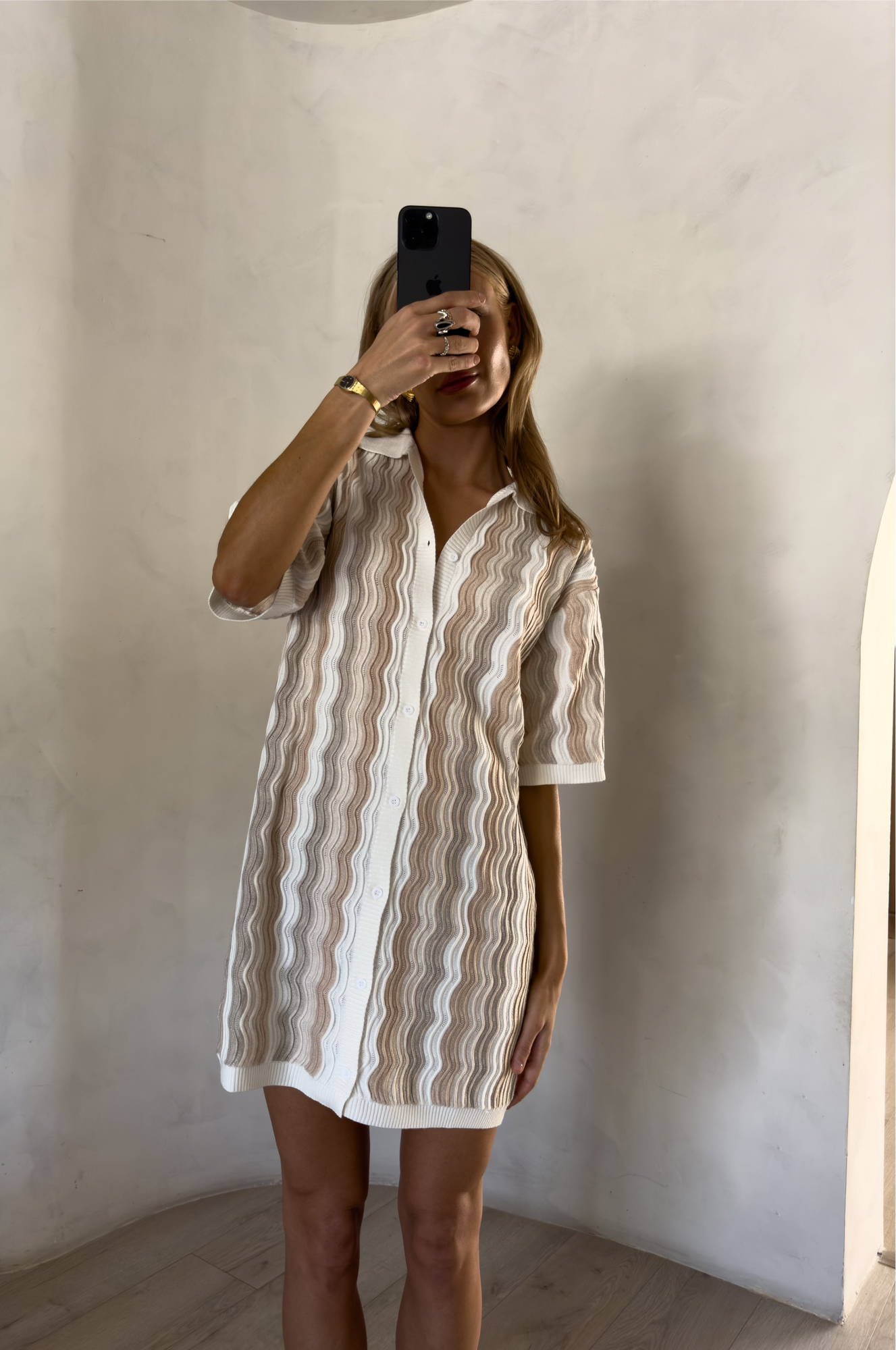 Felix Knit Dress | Neutral