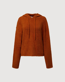 Boucle Hoodie | Camel