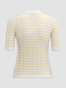 Deeda Stripe Knit | Yellow/Ivory Stripes