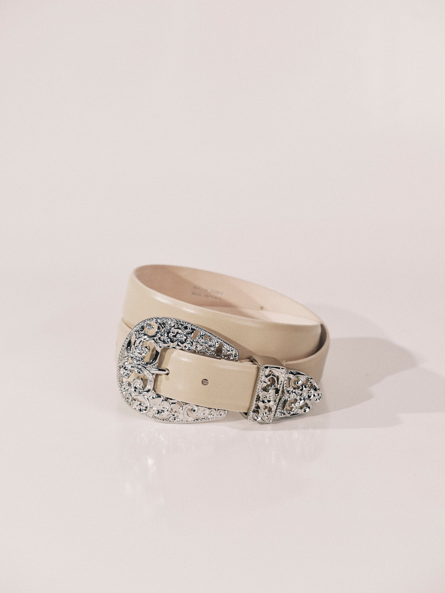 Versaille Belt | Chiffon & Silver
