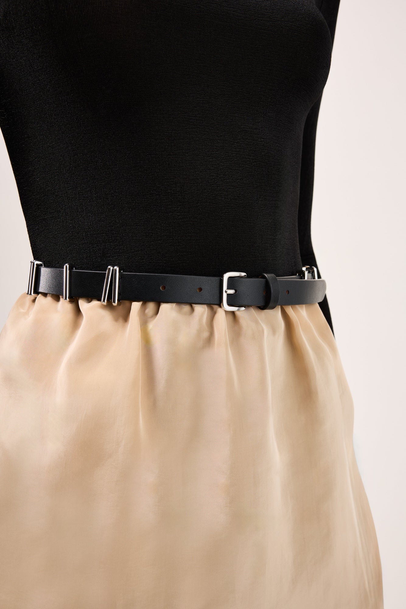Richa Single Wrap Belt | Black & Silver