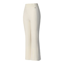 Delphine Cropped Flare Pant | Powder