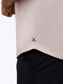 AO Curve-Hem Tee | Desert Sandstone Signature-fit PYCA Pro