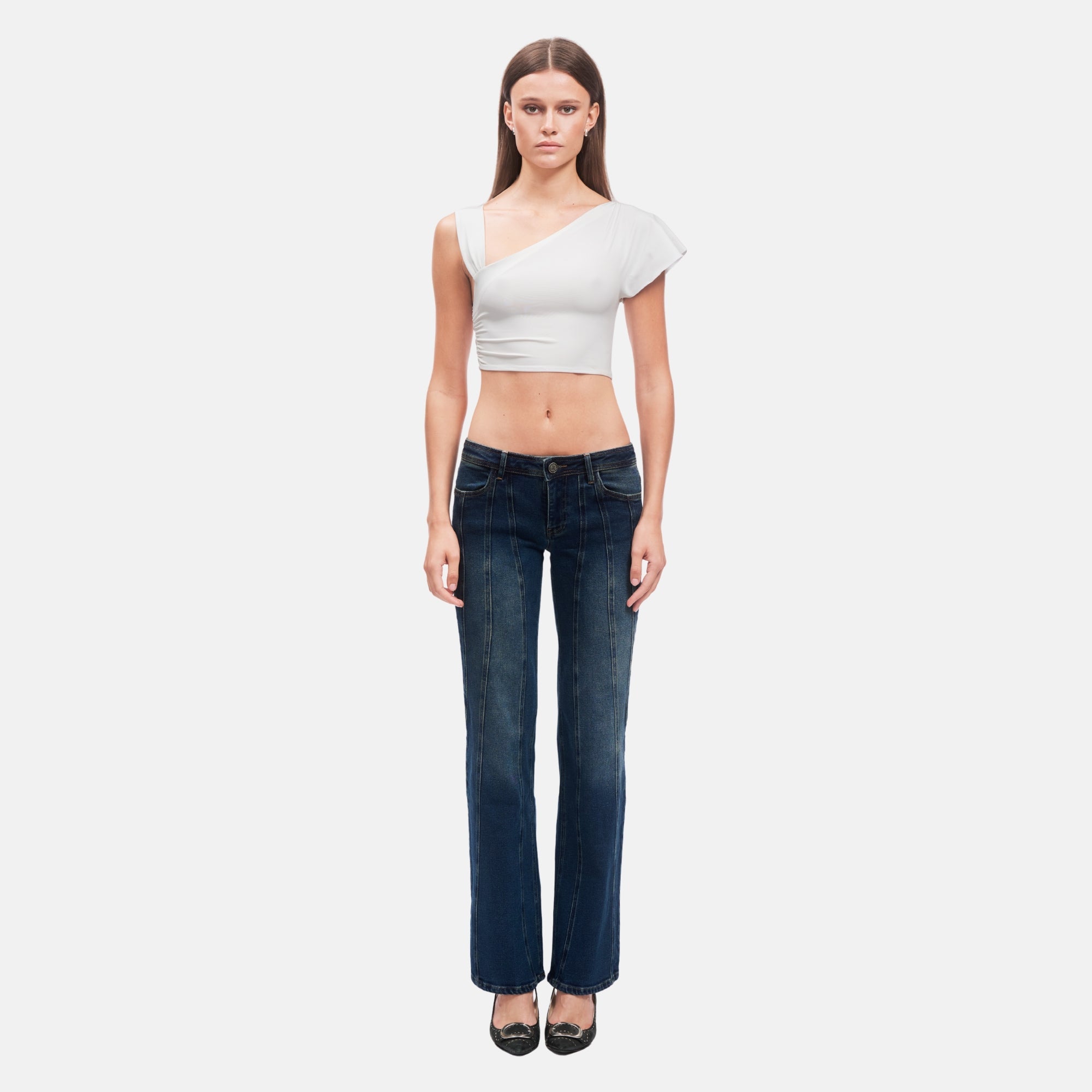 OW Collection DEVIN Denim Jeans Jeans 205 - Dark Wash Denim