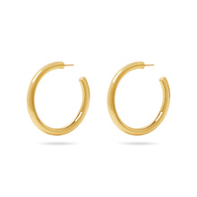 The Thick Hoop Earrings | 18KT Gold Vermeil & Sterling Silver