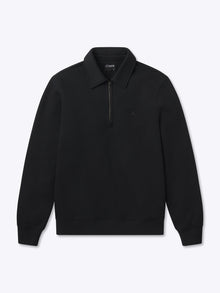 Mens | Divine Classic-Fit Fleece Q-Zip | Black