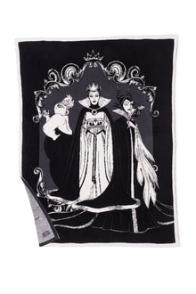 CozyChic Disney Villains Throw | Black Multi