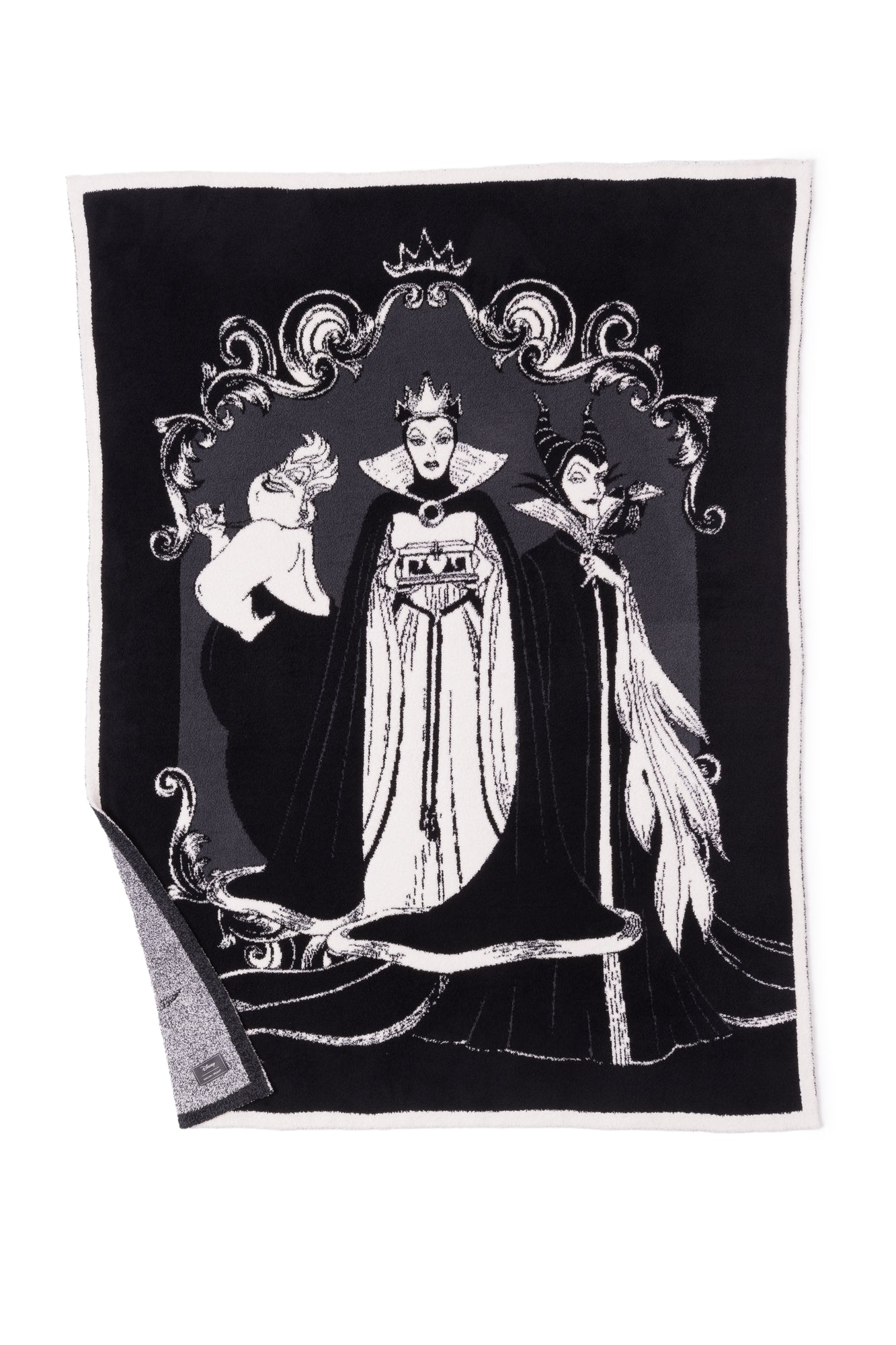 CozyChic Disney Villains Throw | Black Multi