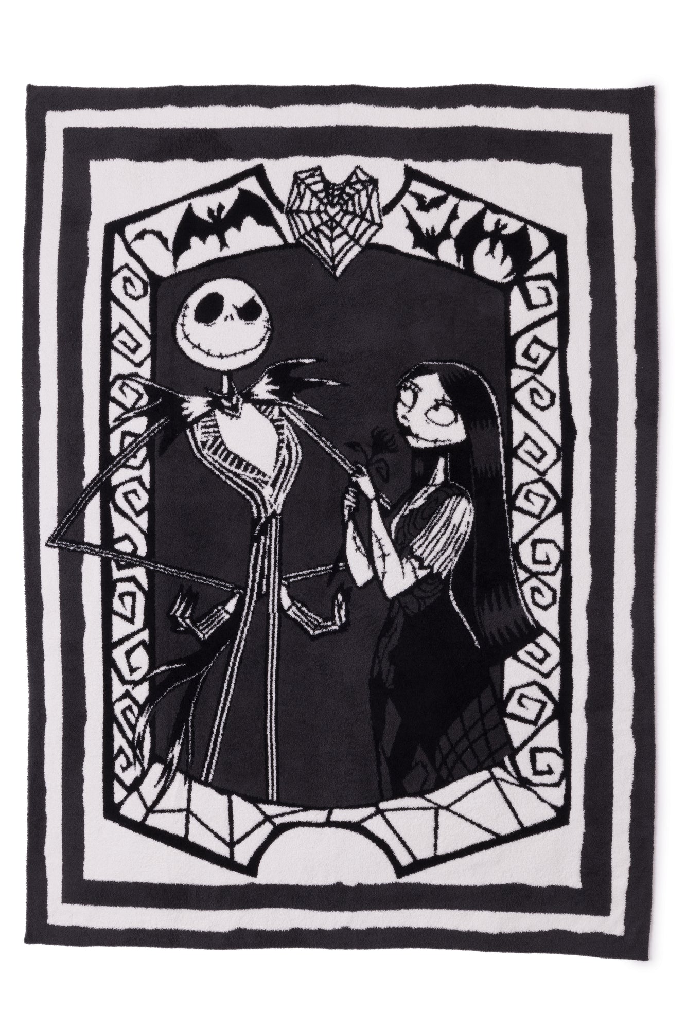 CozyChic Disney Jack And Sally Throw | Carbon Multi
