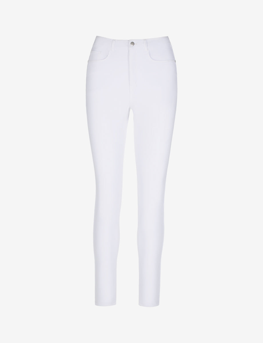 Do It All Denim High-Rise Skinny Jean::White::Main