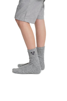 Youth | CozyChic Classic Disney Mickey Mouse Socks | Cream/Carbon