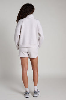 MPG | Dreamweave Long Sleeve Quarter Zip | Heather Moonbeam