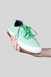 Suede Dreamy Shoes | Unisex | Mint Green