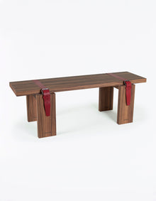 Stacked Bench in Olivewood | Red