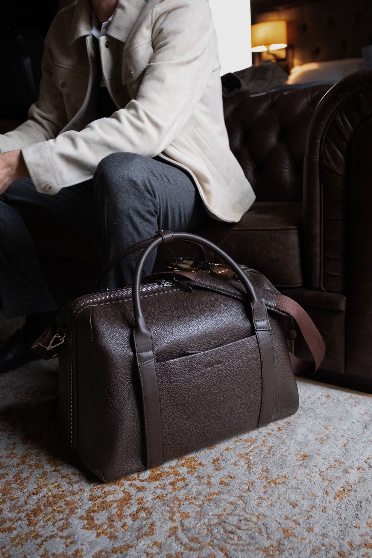 Duffle Suitcase | Chocolate