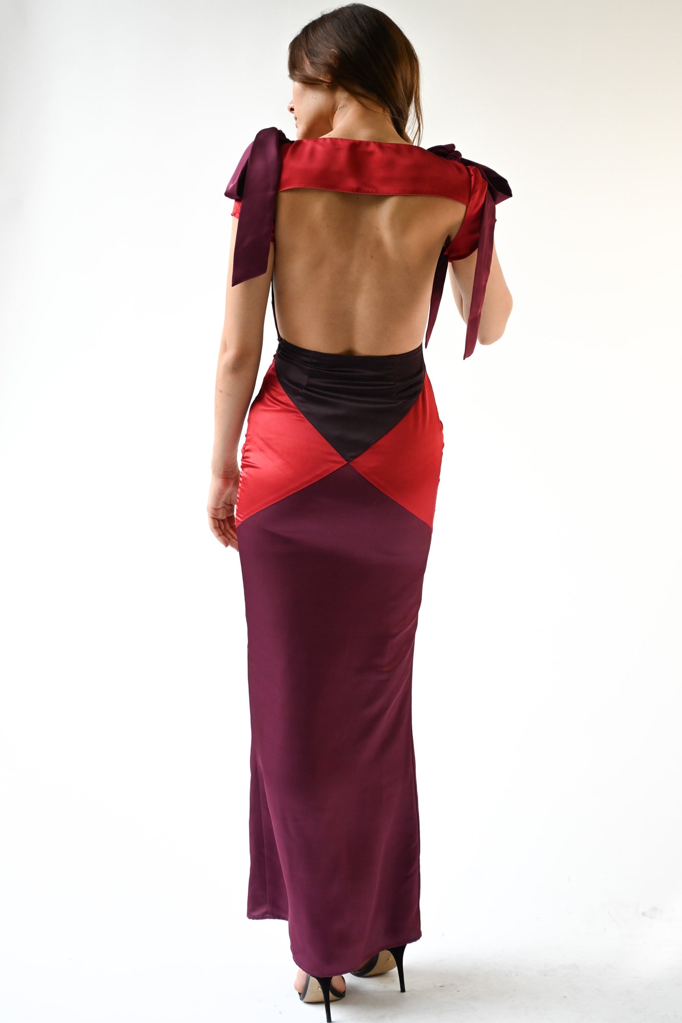 Moors Dress | Burgundy