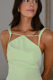 Remington Dress | Pea Green