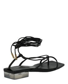 Versace | Lace-Up Sandals