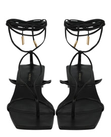 Versace | Lace-Up Sandals