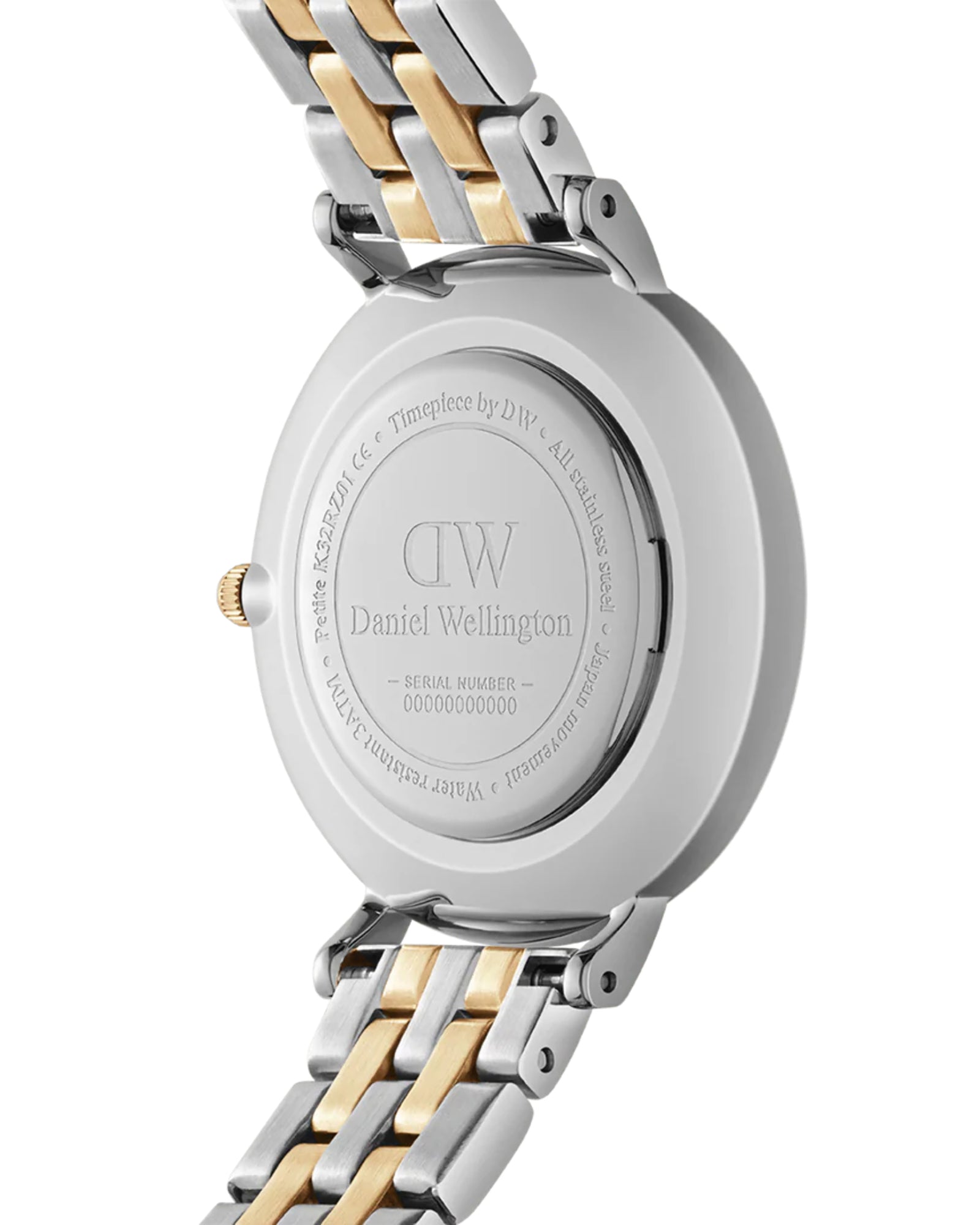 Womens | Petite Lumine Bezel 5-Link | Mother of Pearl | Silver