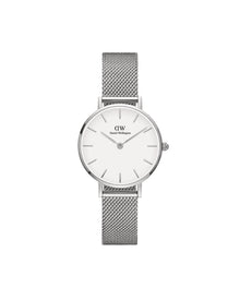 Womens | Petite Sterling & Tennis Bracelet Set | White | Silver