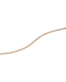 Womens | Quadro Mini & Tennis Bracelet Set | Champagne | Rose Gold